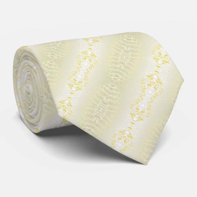 Gravata Serpente Dourada (Rolled)