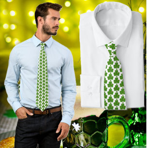 Gravata Shamrock Luck Forever Tie