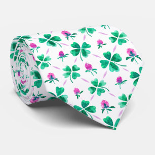 Gravata Shamrock sortudo