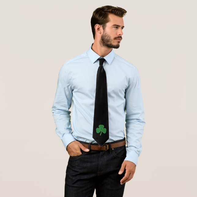 Gravata Shamrock Tie (In Situ)