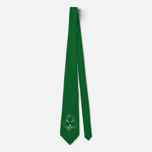 Gravata Shamrock Trefoil Rua Verde.
