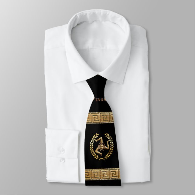 Gravata Sicilian Medusa Neck Tie (Amarrado)