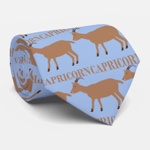 Gravata Signo de Capricórnio Cabra