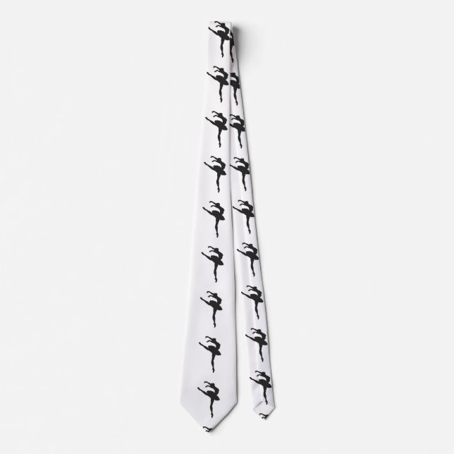 Gravata Silhouette da bailarina (Frente)