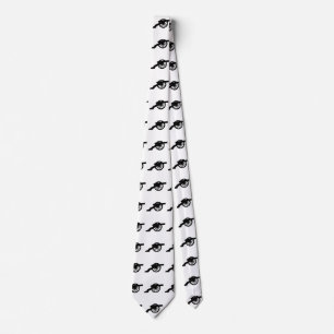 Gravata Silhuette de canhão da Guerra Civil Americana