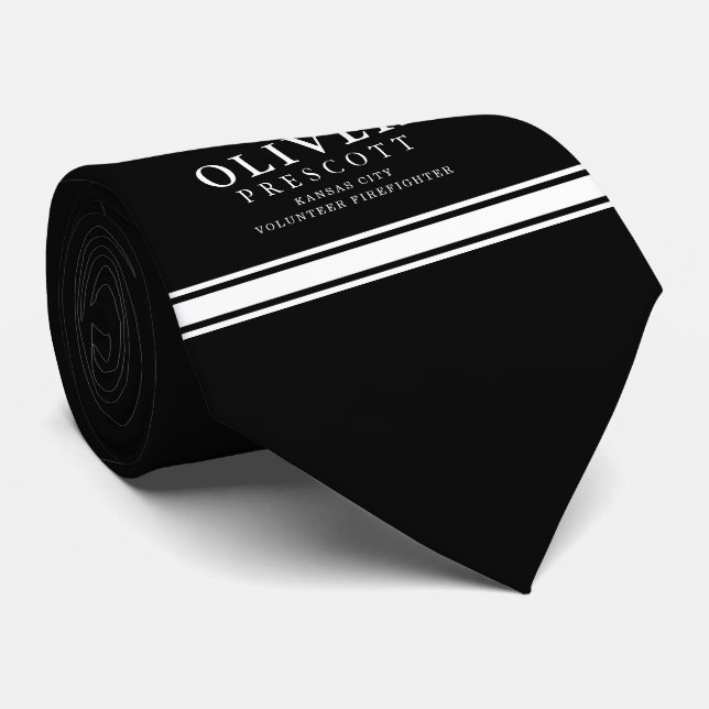 Gravata Símbolo voluntário da cruz maltesa do (Rolled)