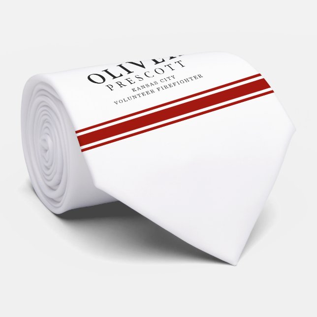 Gravata Símbolo voluntário da cruz maltesa do (Rolled)