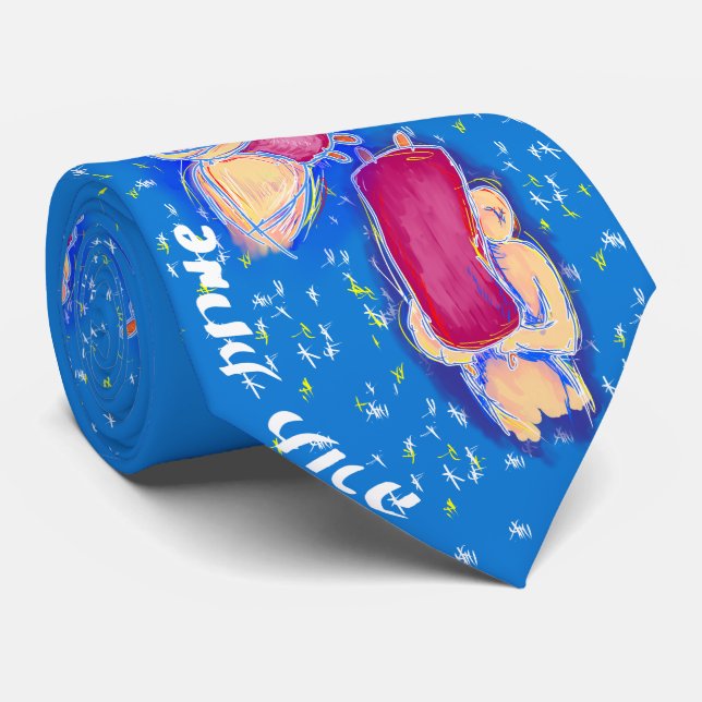 Gravata Simchat Torah - a alegria do Torah (Rolled)
