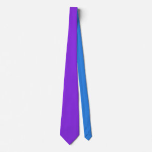 Gravata Simples azul Roxo Mínimo Moderno