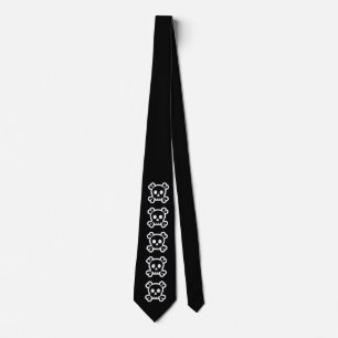 Gravata Simply Symbols - SKULL & BONES + your ideas