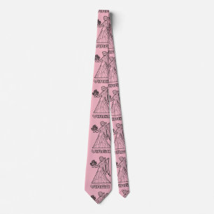 Gravata Sinal Zodiac Tie: Virgo (Transparente)