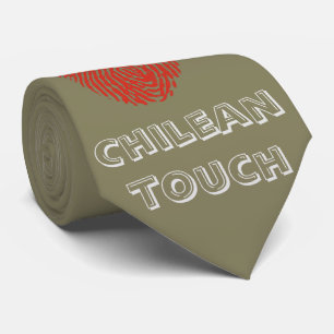 Gravata Sinalizador de impressões digitais de toque chilen