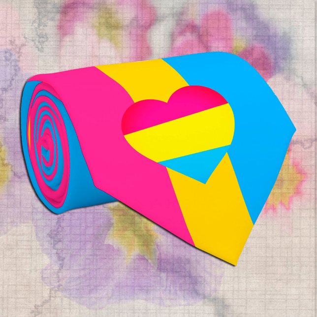 Gravata Sinalizador e comunidade de orgulho pansexuais/sin (Criador carregado)