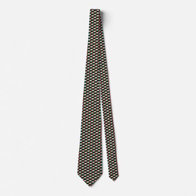 Gravata Sinalizador Palestino Honeycomb Tie (Frente)