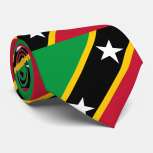 Gravata Sinalizador santo Kitts e Nevis