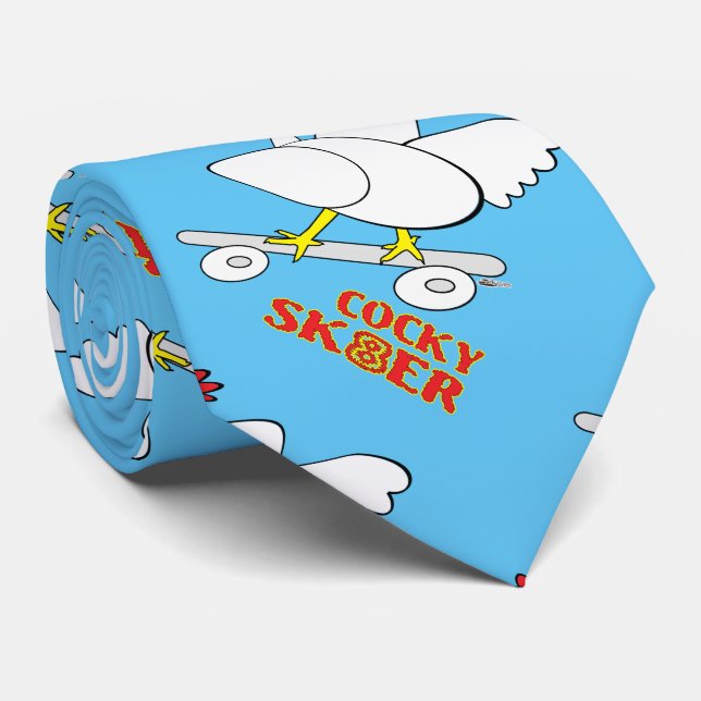 Gravata Skater Cocky (Rolled)