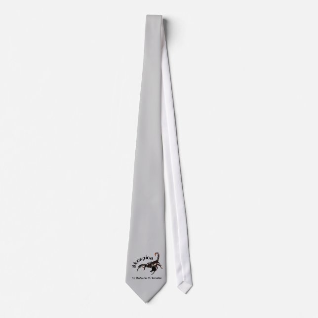 Gravata Skorpion Krawatt (Frente)