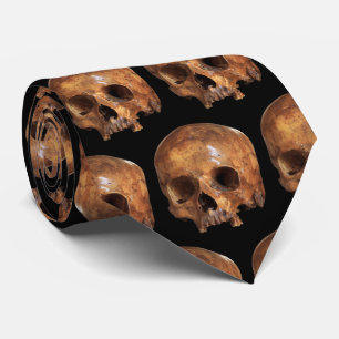 Gravata Skull Halloween