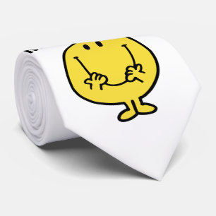 Gravata Smiley face gigante do Sr. Feliz  
