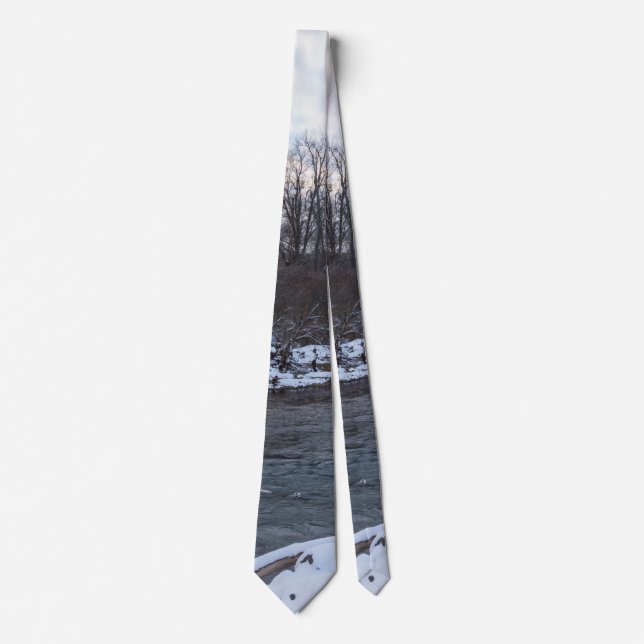 Gravata Snow Beauty James River Neck Tie (Frente)
