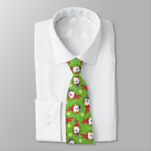 Gravata Snowman™ congelado | Feriado congelado (Amarrado)