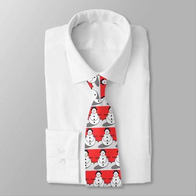 Gravata Snowman Holiday Tie (Amarrado)