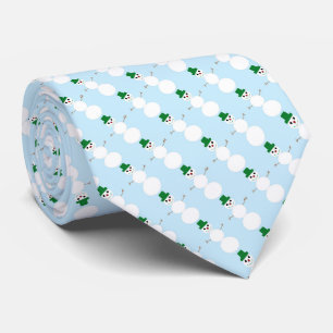 Gravata Snowman Pattern
