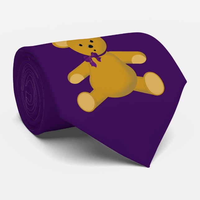 Gravata Snuggle o urso de ursinho (Rolled)