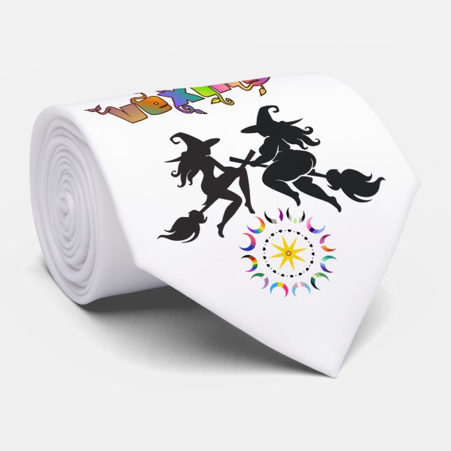 Gravata Solidariedade Corporal Pagã Queer | Hexando e Irri (Rolled)