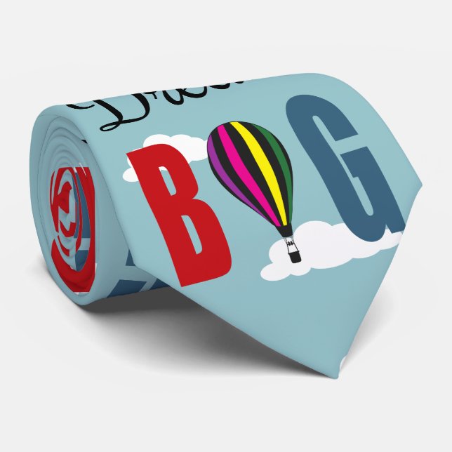 Gravata Sonho grande (Rolled)