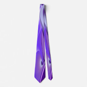 Gravata Sonho Roxo, Abstrato Fantasy Arte Arco-Íris