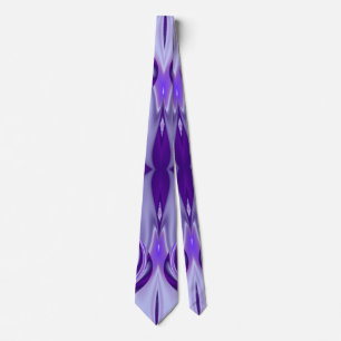 Gravata Sonho Roxo, Abstrato Fantasy Arte Arco-Íris