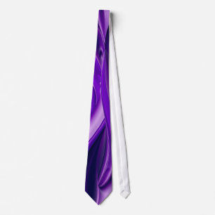 Gravata Sonho Roxo, Abstrato Fantasy Arte Arco-Íris