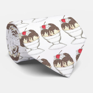 Gravata Sorvete de Comboração Quente Shoppe Sundae Foodie