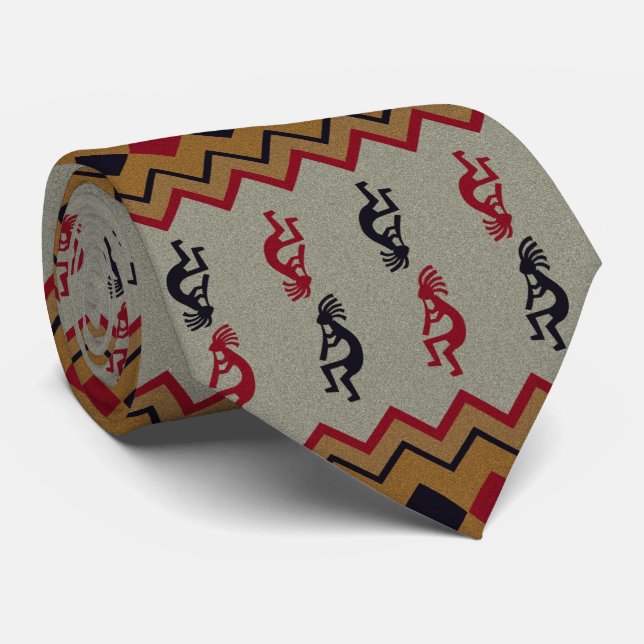 Gravata Southwest Retro Tie (Rolled)