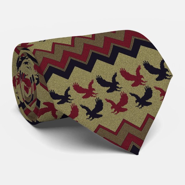 Gravata Southwest Retro Tie (Rolled)