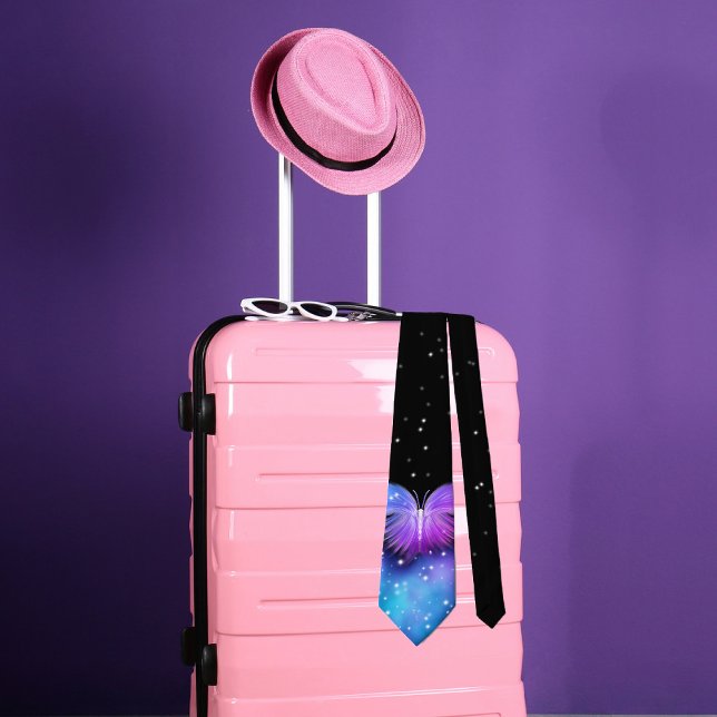 Gravata Space Fantasy Butterfly Cosmmic (Criador carregado)