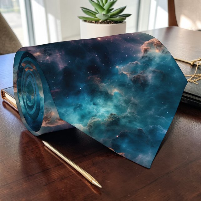 Gravata Space Science Custom Necktie (Criador carregado)