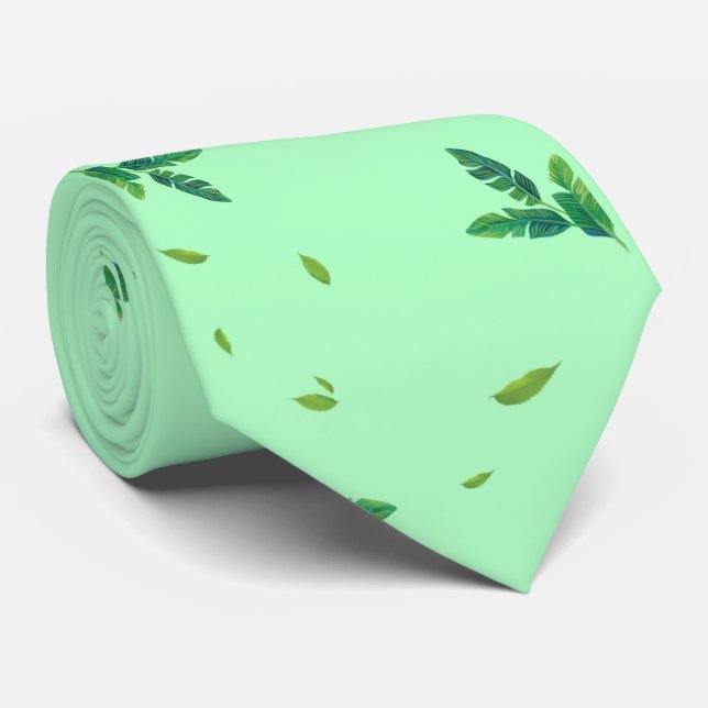 Gravata Sprint twist Verde Menta (Rolled)