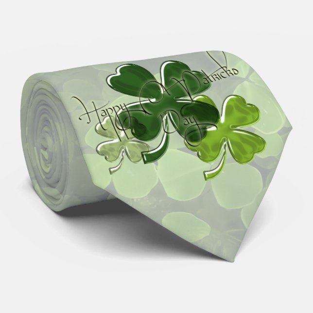 Gravata St. Patrick's Day (Rolled)