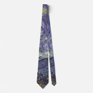 Gravata Starry Night Van Gogh