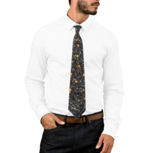 Gravata Stars Night Sky