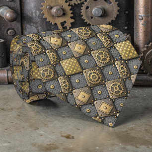 Gravata Steampunk de Engrenagens Personalizada