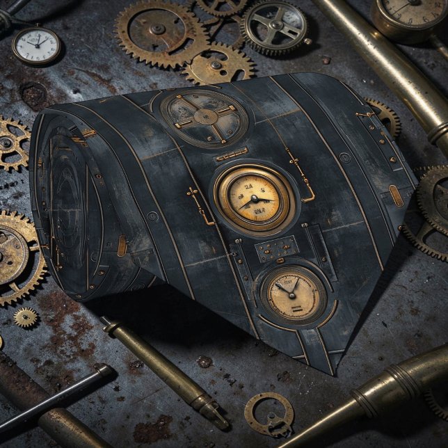 Gravata Steampunk Industrial Personalizada (Criador carregado)
