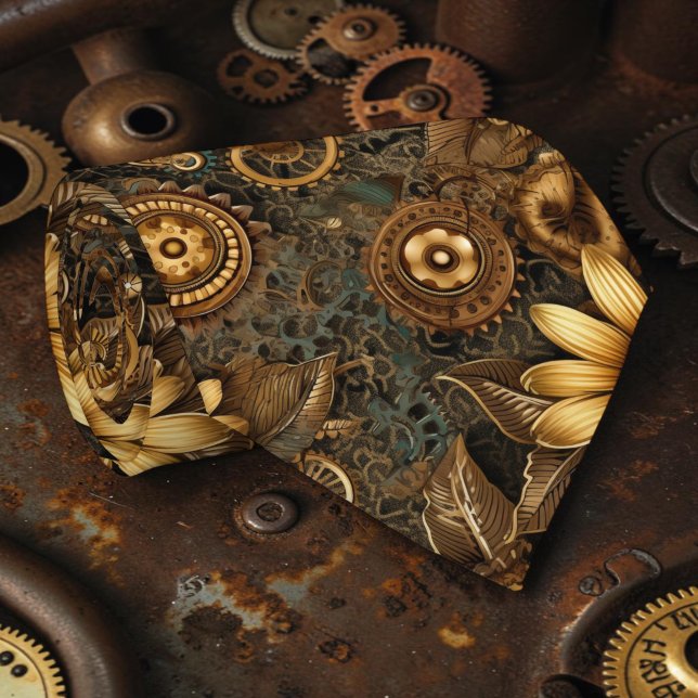Gravata Steampunk Industrial Personalizada (Criador carregado)