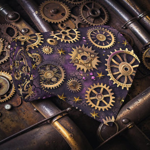 Gravata Steampunk Industrial Personalizada