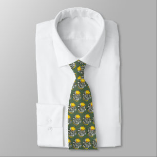 Gravata Steampunk Sunflower Tie