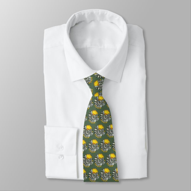 Gravata Steampunk Sunflower Tie (Amarrado)
