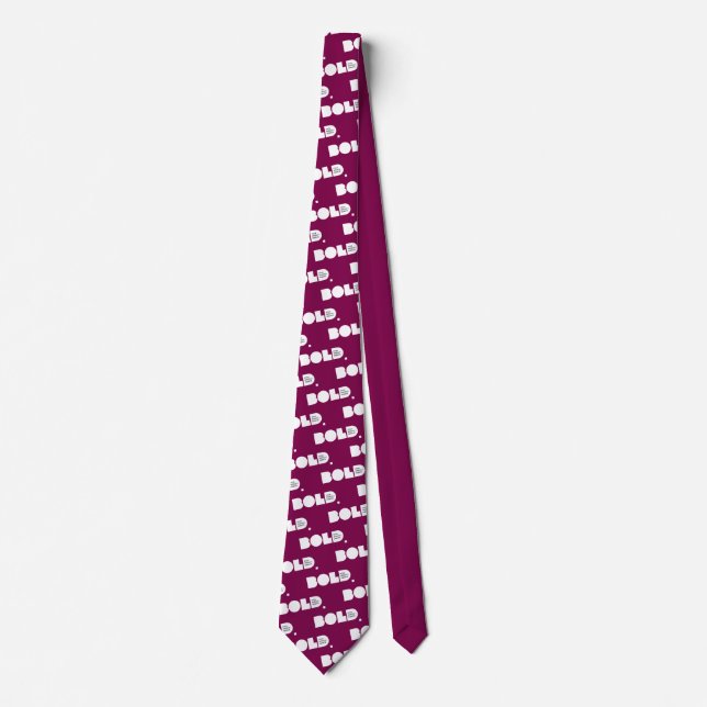 Gravata Stoa Bold Burgundy Necktie (Frente)