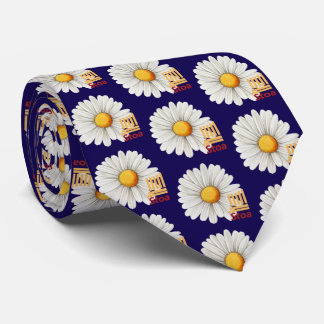 Gravata Stoa Daisy Marinho Necktie